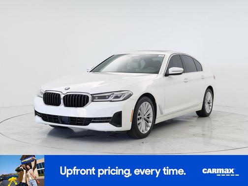 White 2021 BMW 530 I