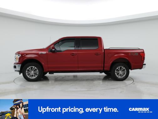Red 2020 Ford F-150 Lariat