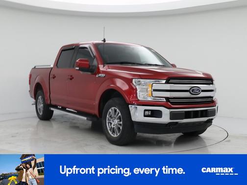 Red 2020 Ford F-150 Lariat