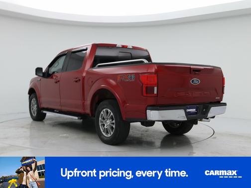 Red 2020 Ford F-150 Lariat