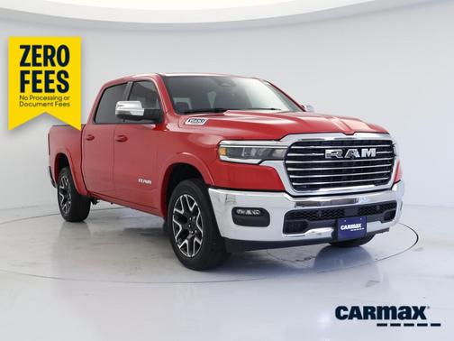 Red 2025 RAM 1500 Laramie