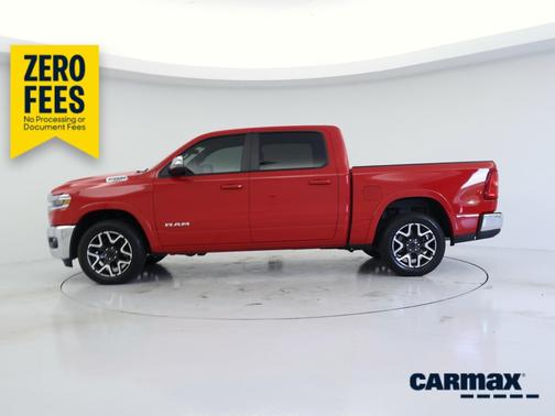 Red 2025 RAM 1500 Laramie
