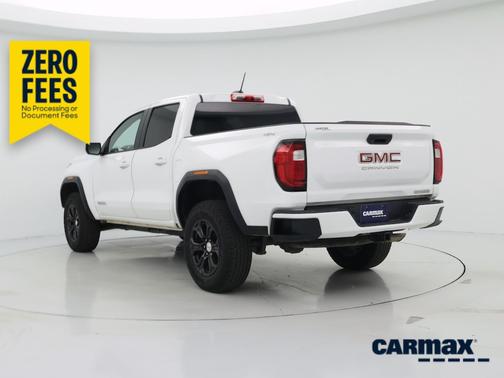 White 2023 GMC Canyon Elevation