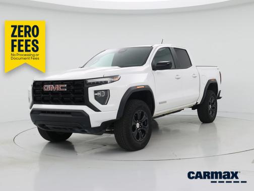 White 2023 GMC Canyon Elevation
