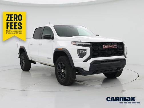White 2023 GMC Canyon Elevation
