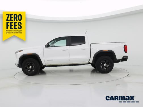 White 2023 GMC Canyon Elevation