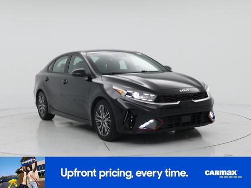 Black 2022 Kia Forte GT-Line