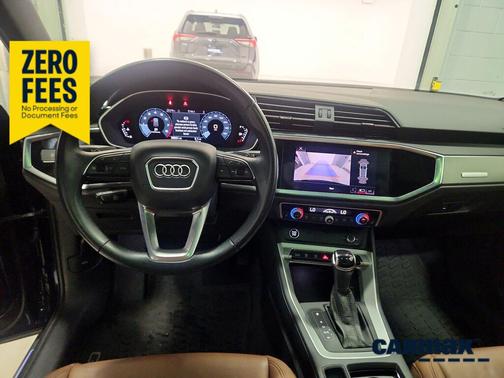 Blue 2022 Audi Q3 S-Line Premium
