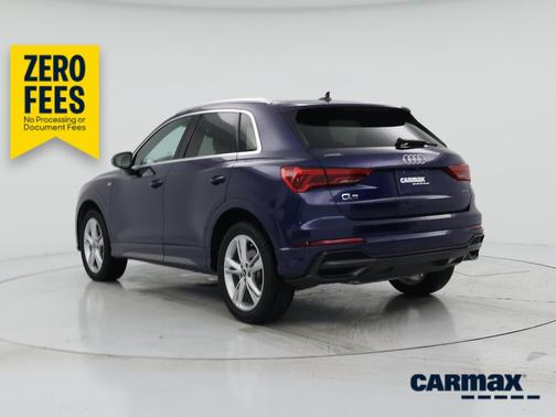 Blue 2022 Audi Q3 S-Line Premium