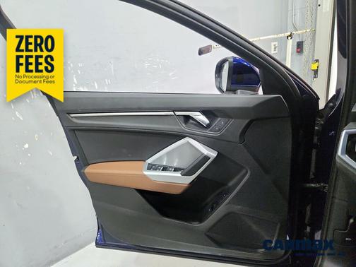 Blue 2022 Audi Q3 S-Line Premium