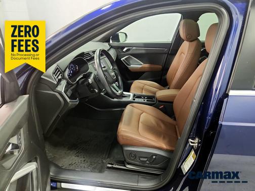 Blue 2022 Audi Q3 S-Line Premium