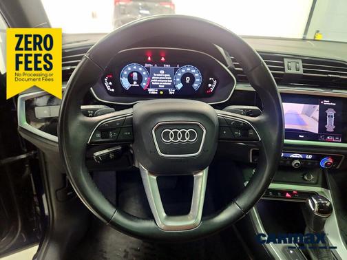 Blue 2022 Audi Q3 S-Line Premium
