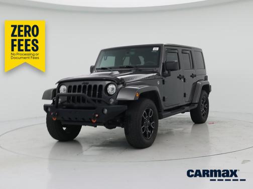 Gray 2017 Jeep Wrangler Unlimited Smoky Mountain
