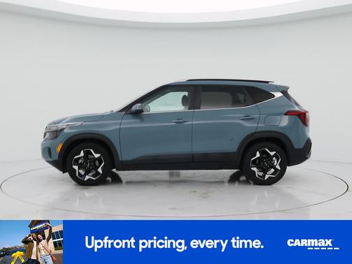 Blue 2024 Kia Seltos EX