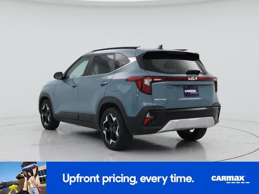 Blue 2024 Kia Seltos EX