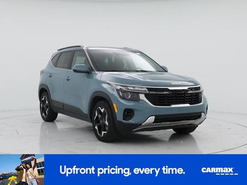Blue 2024 Kia Seltos EX