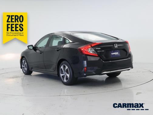 Black 2020 Honda Civic LX