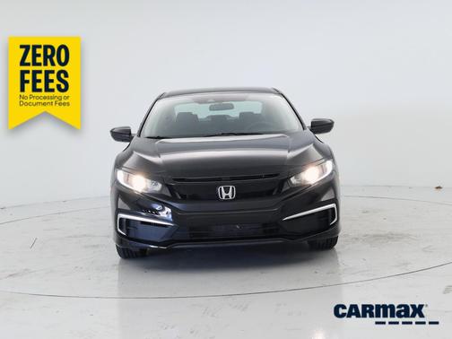Black 2020 Honda Civic LX