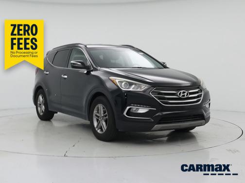 Black 2018 Hyundai Santa Fe Sport