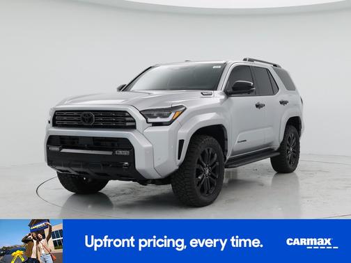 Silver 2025 Toyota 4Runner Hybrid Platinum