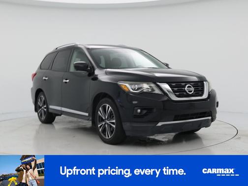 Black 2019 Nissan Pathfinder Platinum