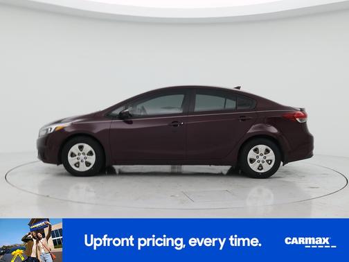 Burgundy 2018 Kia Forte LX