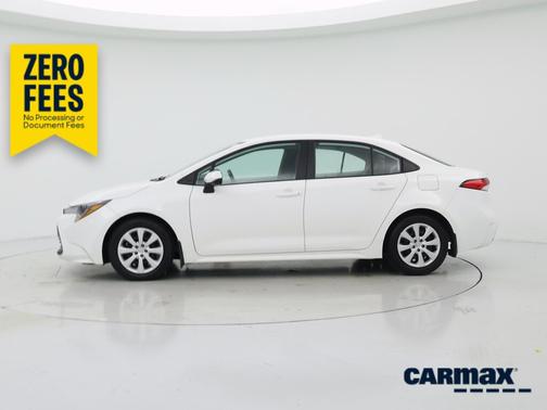 White 2026 Toyota Corolla LE