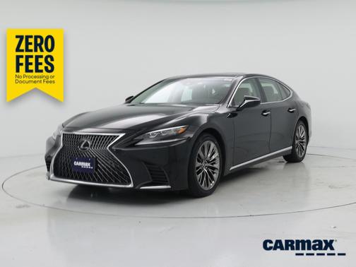 Black 2019 Lexus LS 500