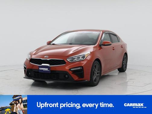 Orange 2019 Kia Forte EX