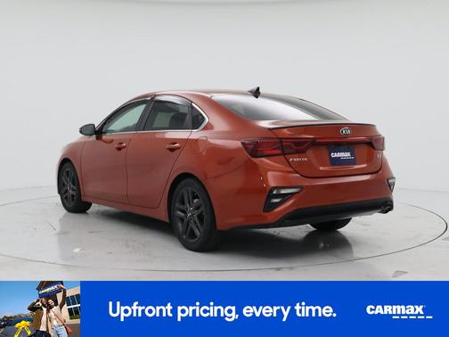 Orange 2019 Kia Forte EX