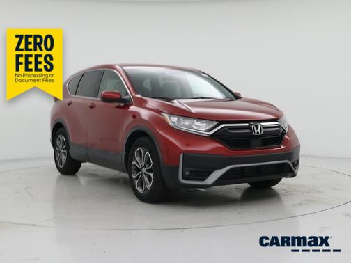 Red 2020 Honda CR-V EX