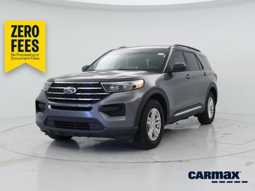 Gray 2021 Ford Explorer XLT