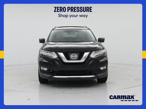 Black 2017 Nissan Rogue SL
