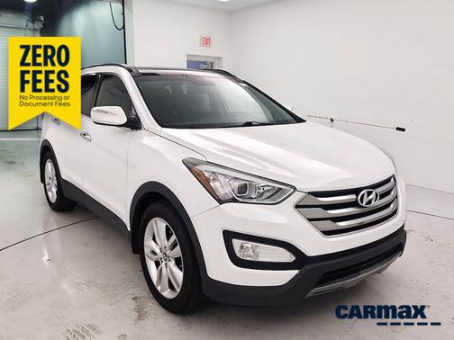 White 2015 Hyundai Santa Fe Sport 2.0T
