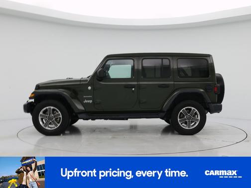 Green 2021 Jeep Wrangler Unlimited Sahara