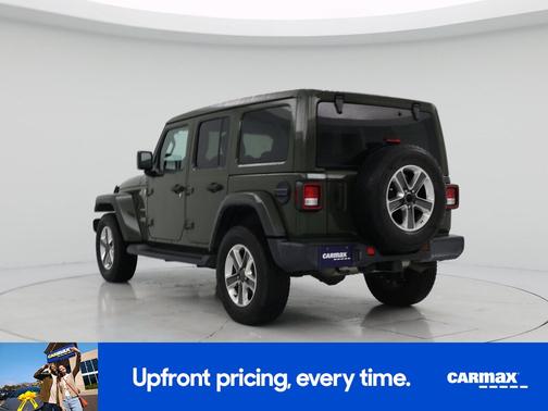 Green 2021 Jeep Wrangler Unlimited Sahara