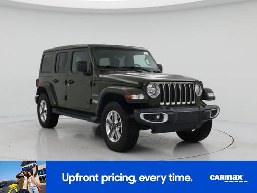 Green 2021 Jeep Wrangler Unlimited Sahara