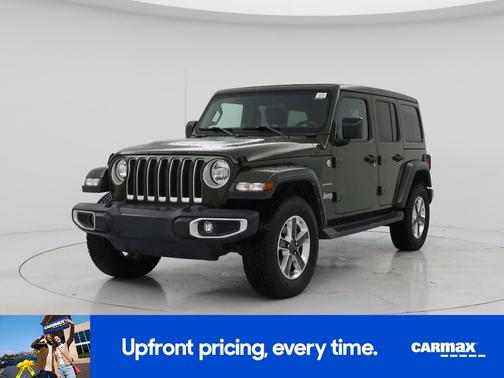 Green 2021 Jeep Wrangler Unlimited Sahara