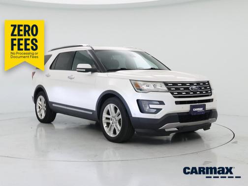 White 2017 Ford Explorer Limited