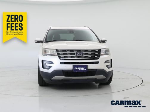 White 2017 Ford Explorer Limited