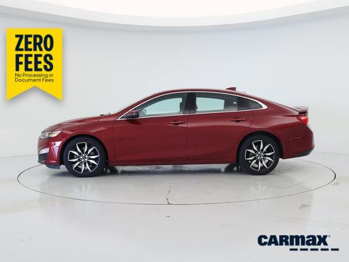 Burgundy 2020 Chevrolet Malibu RS