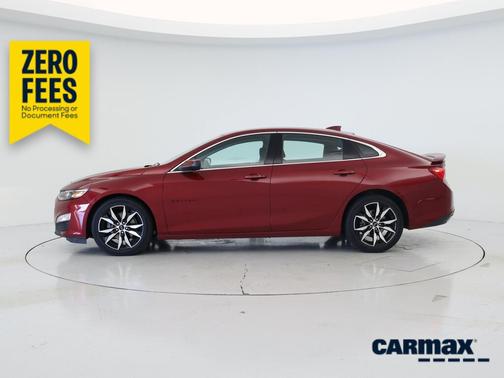 Burgundy 2020 Chevrolet Malibu RS