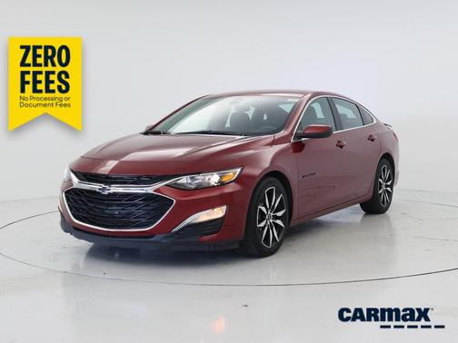 Burgundy 2020 Chevrolet Malibu RS