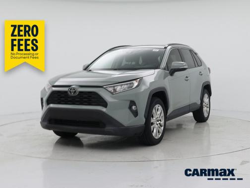 Gray 2019 Toyota RAV4 XLE Premium