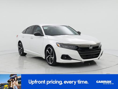 White 2022 Honda Accord Sport SE
