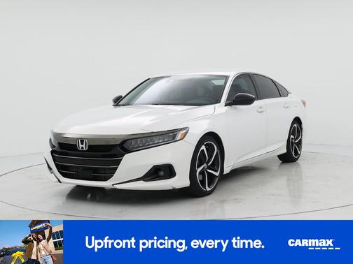 White 2022 Honda Accord Sport SE