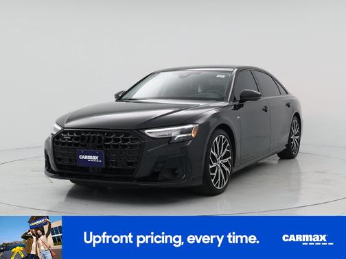 Gray 2022 Audi A8 L