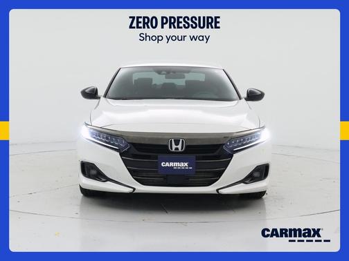 White 2022 Honda Accord Sport