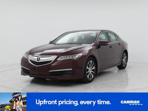 Burgundy 2015 Acura TLX
