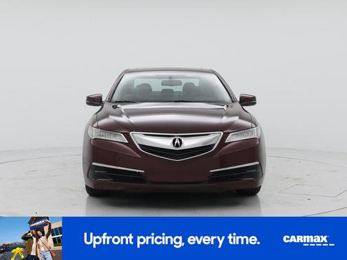 Burgundy 2015 Acura TLX